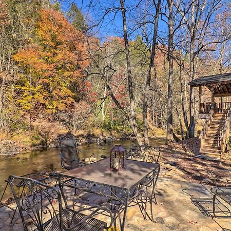 Willa Creekside Retreat With Deck, 18 Miles To Wolf Ridge Weaverville Zewnętrze zdjęcie