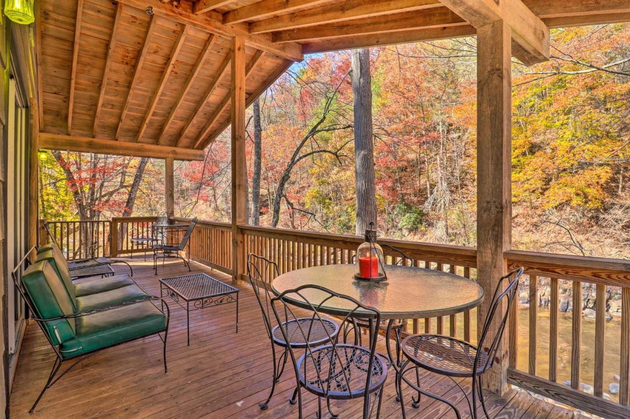 Willa Creekside Retreat With Deck, 18 Miles To Wolf Ridge Weaverville Zewnętrze zdjęcie