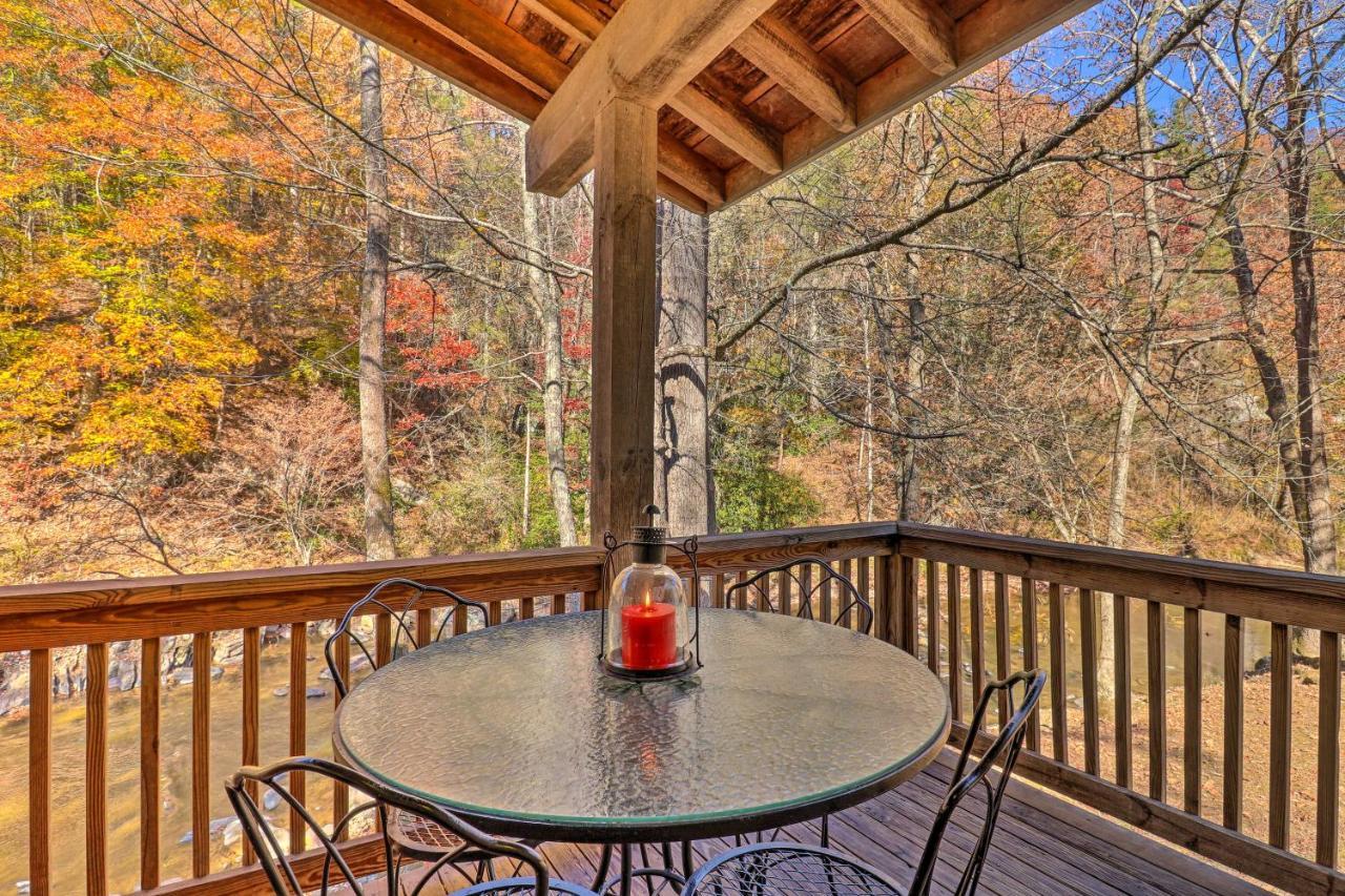 Willa Creekside Retreat With Deck, 18 Miles To Wolf Ridge Weaverville Zewnętrze zdjęcie